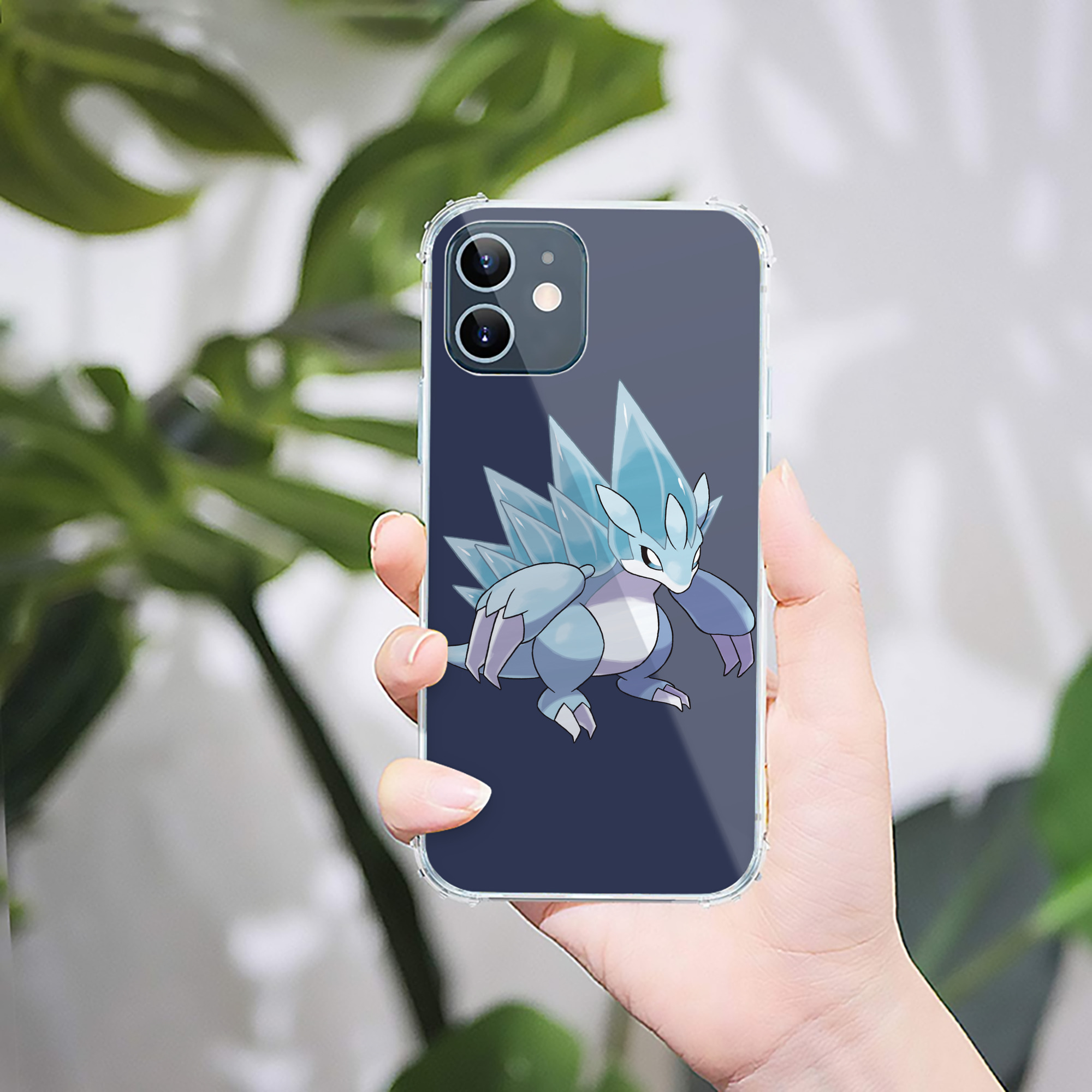（画像用） ポケットモンスター Pokémon 【iPhone 12シリーズ対応】透明スマホケース（クリアソフトケース）